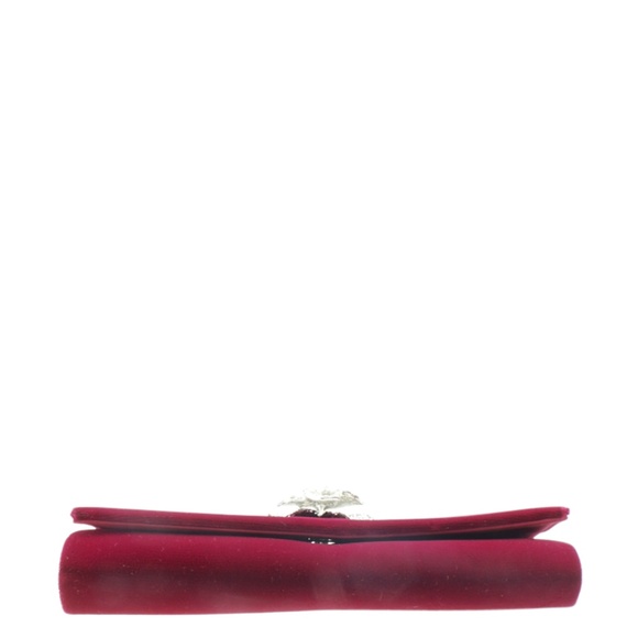 Adrianna Papell Velvet Rhinestone Clutch 167644 - Picture 6 of 8